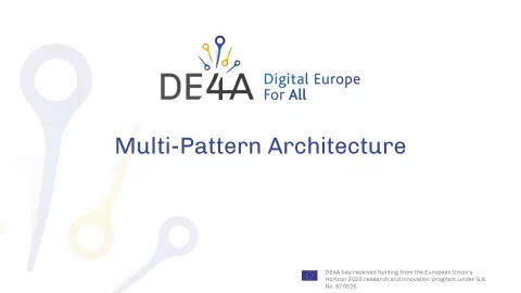 de4a-multipattern-architecture